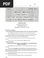 Download STPM 2012 Trial Biology Paper 2 9642 by Ventus Tan SN111304174 doc pdf