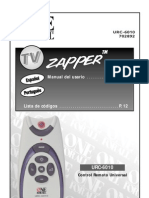 Control remoto universal Zapper