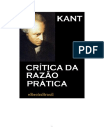 Crítica a razão prática