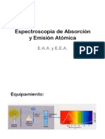 Espectroscopia de Absorción y Emisión Atómica