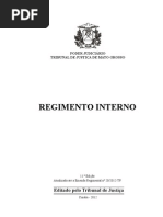 Edicao Regimento Interno TJMT 2012