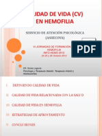 Calidad de Vida en Hemofilia. Doña Sonia Laguna. INFOHEMO 2012. 25.10.12