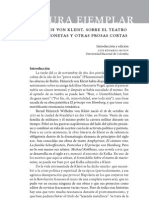 Kleist, Sobre el teatro de marionetas