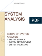 System Analysis: 01. Teori & Permodelan Sistem