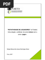 1 a Rotatividade No Futebol