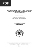 Download Analisis Kemampuan Membaca Cepat Dan Efektif by Harry D Fauzi SN111343116 doc pdf