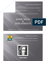Bibliografia de Robert Boyle & Edmé Mariotte