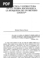 DIALÉCTICA Y ESTRUCTURA EN LA TEORÍA SOCIOLÓGICA. LA BÚSQUEDA DE UN MÉTODO LÓGICO