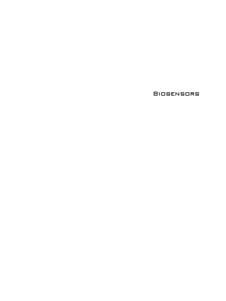 Serra P Biosensors | PDF | Biosensor | Thin Film