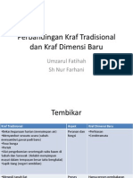 Perbandingan Kraf Tradisional Dan Kraf Dimensi Baru