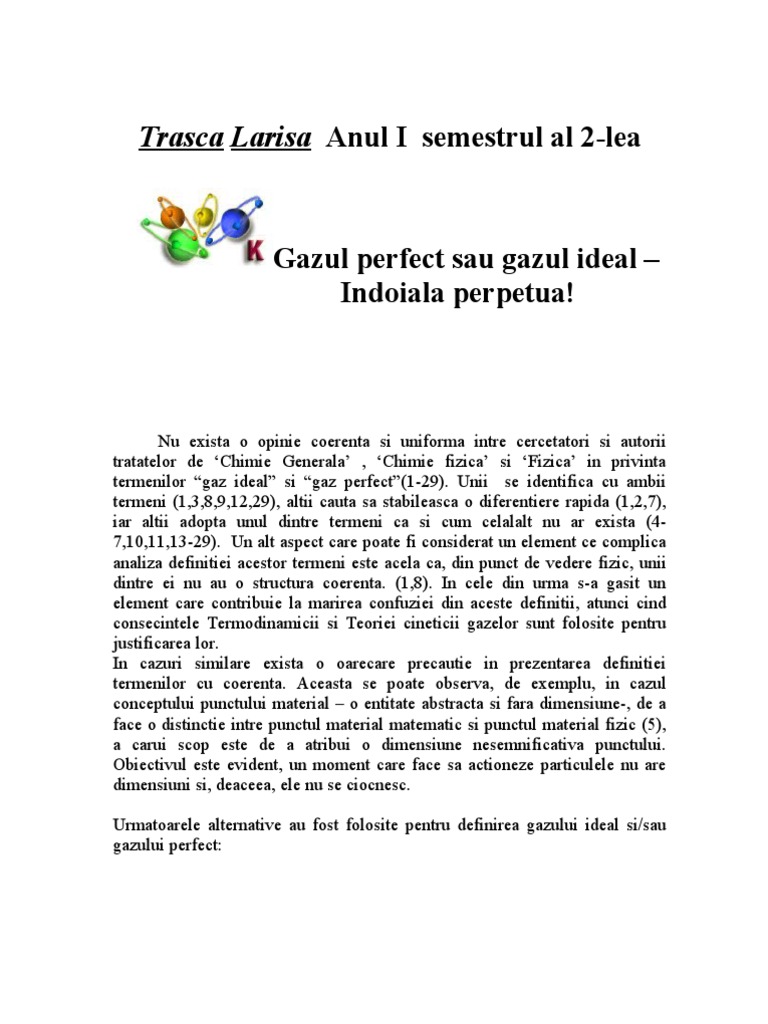 Gazul Ideal | PDF