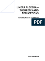 Linear Algebra - Theorems and Applications