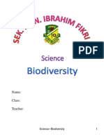 15090103 Science Biodiversity Research 2