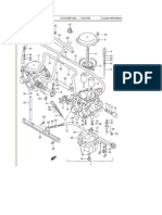 Complete Mikuni bsw27 Carburettor Parts Diagram and Part Numbers