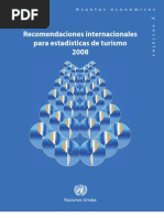 Recomendaciones Internacionales para Estadísticas del Turismo OMT