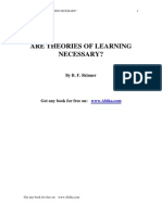 Skinner (1950) - Are Theories of Learning Necessary