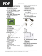 Soal OSN Biologi SMP 2010 Tingkat Kota