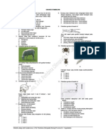 Soal OSN Biologi SMP 2010 Tingkat Kota