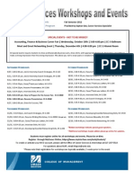 MAP Career Services Workshop Dates For Fall Semester 2012