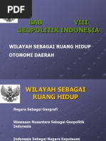 Download BAB VIII Geopolitik Indonesia Wawasan Nusantara by Novi Rahmad Wijaya SN111368783 doc pdf