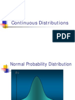 Continous Distribution