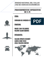 Procedimientos Operativos