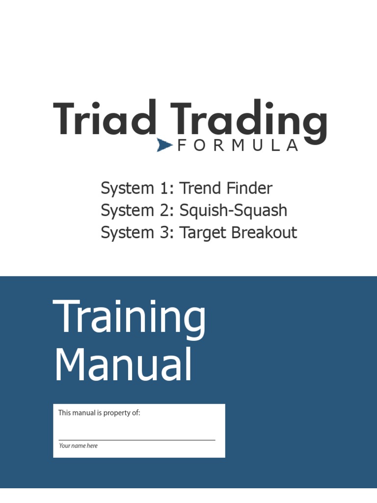 Triad Training Formula | PDF | Market Trend | Moving Average