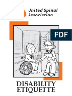 Disability Etiquette