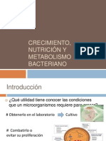 Metabolismo Bacteriano