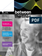 Between The Lines: October 2012