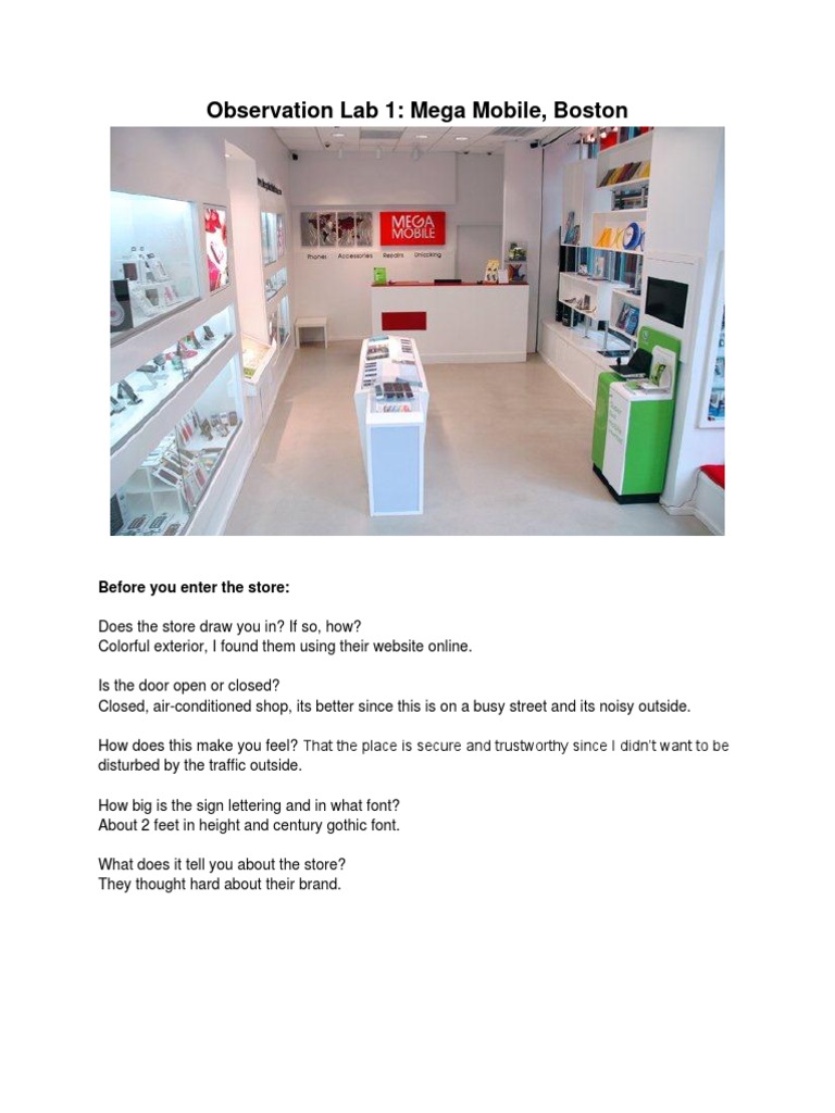 Boston Store Observations and Insights | PDF | Sales | Color