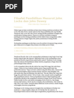 Download Filsafat Pendidikan Menurut John Locke Dan John by anon_351721395 SN111422007 doc pdf