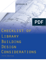 Checklist of Library Building Design Considerations - Summery - 9780838909782