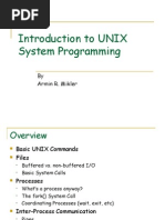 Introduction To UNIX System Programming: by Armin R. Mikler