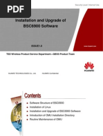 BSC6900V900R011 GO Installation and Upgrade of BSC6900 Software ISSUE1.0