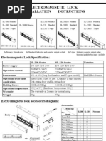 Magnetic Lock Install_Instructions