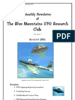 The Blue Mountains UFO Research Club Newsletter - August 2011