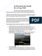 Cara Mudah Download Dan Install Driver All LAN Dan WiFi