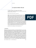 Half-Life of Nitric Oxide in Aqueous Solutions With and Without Haemoglobin