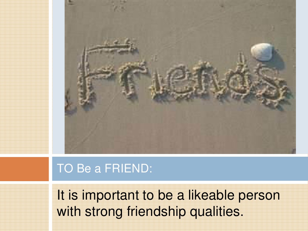 Group To Be A Friend | PDF | Lifestyle
