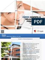 Folder Curso Azafata y RRPP Online Internacional