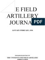 Field Artillery Journal - Jan 1934