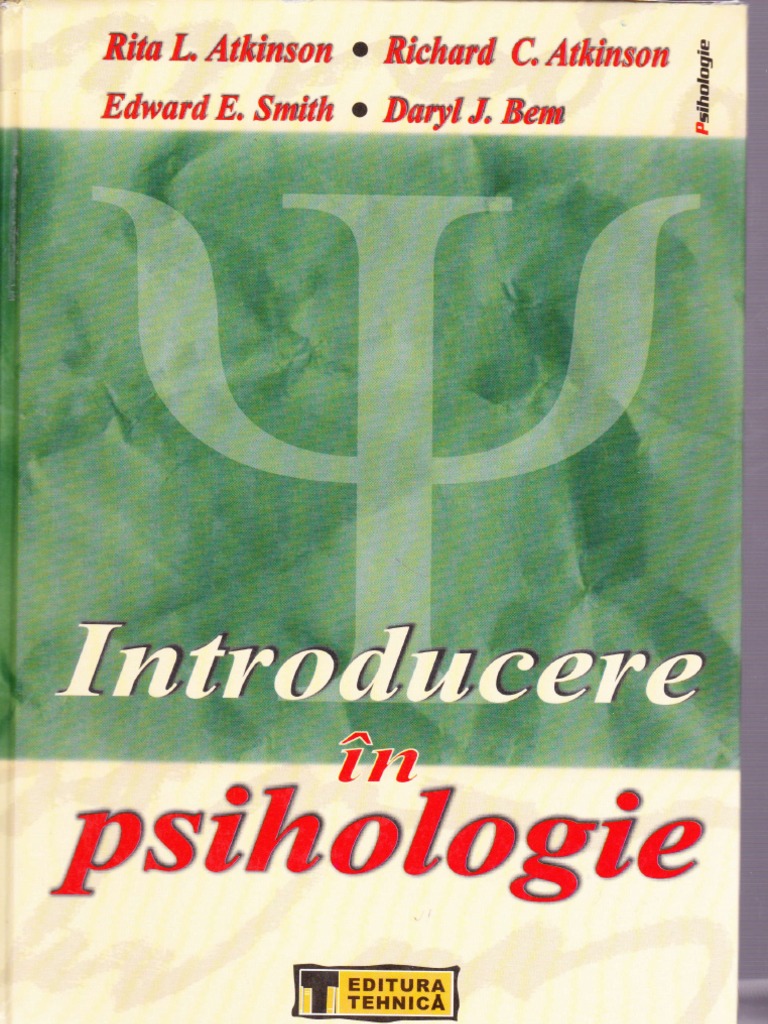 Atkinson - in Psihologie | PDF