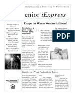 Senior Iexpress Jan 2009 Newsletter