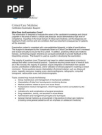 EDIC Exam Guidelines and Eligibility | PDF | Medicine | Multiple Choice