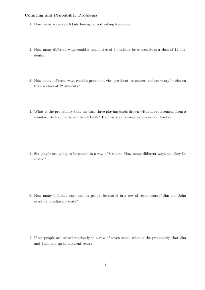 Counting Probability Problems | Probability | Discrete Mathematics