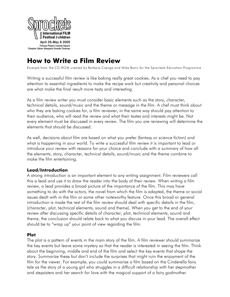 Film Review How  PDF  Close Up  Cinderella
