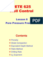Pore Pressure Prediction