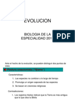 Evolucion 2011