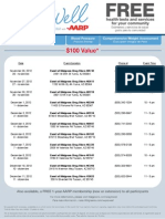 2012 - AARP-Walgreens Bus - Free Health Screenings - Yuma-Tucson